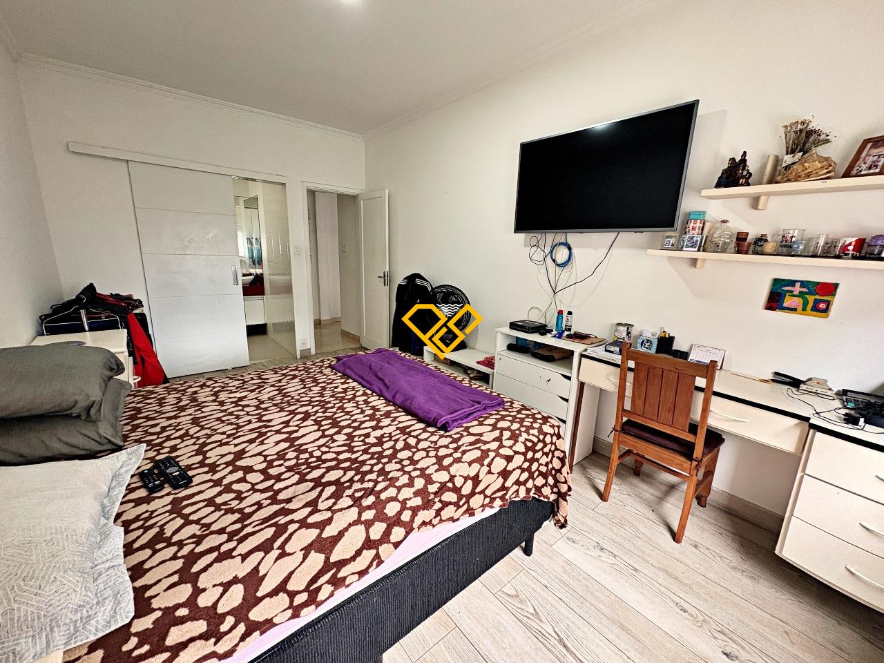 Apartamento à venda no Gonzaga: Dormitório 1 - suíte