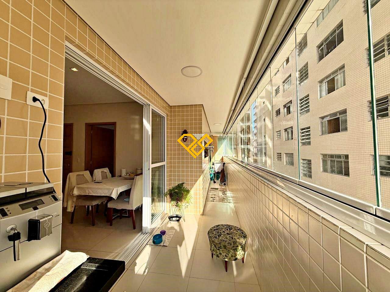 Apartamento à venda no Gonzaga: Varanda
