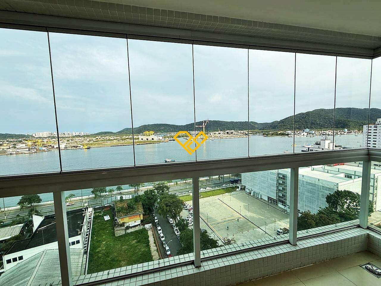 Apartamento à venda no Ponta da Praia: vista varanda suíte master