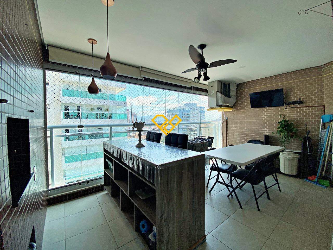 Apartamento à venda no Pompéia: Varanda