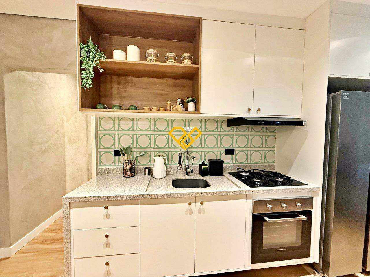 Apartamento à venda no Gonzaga: Cozinha