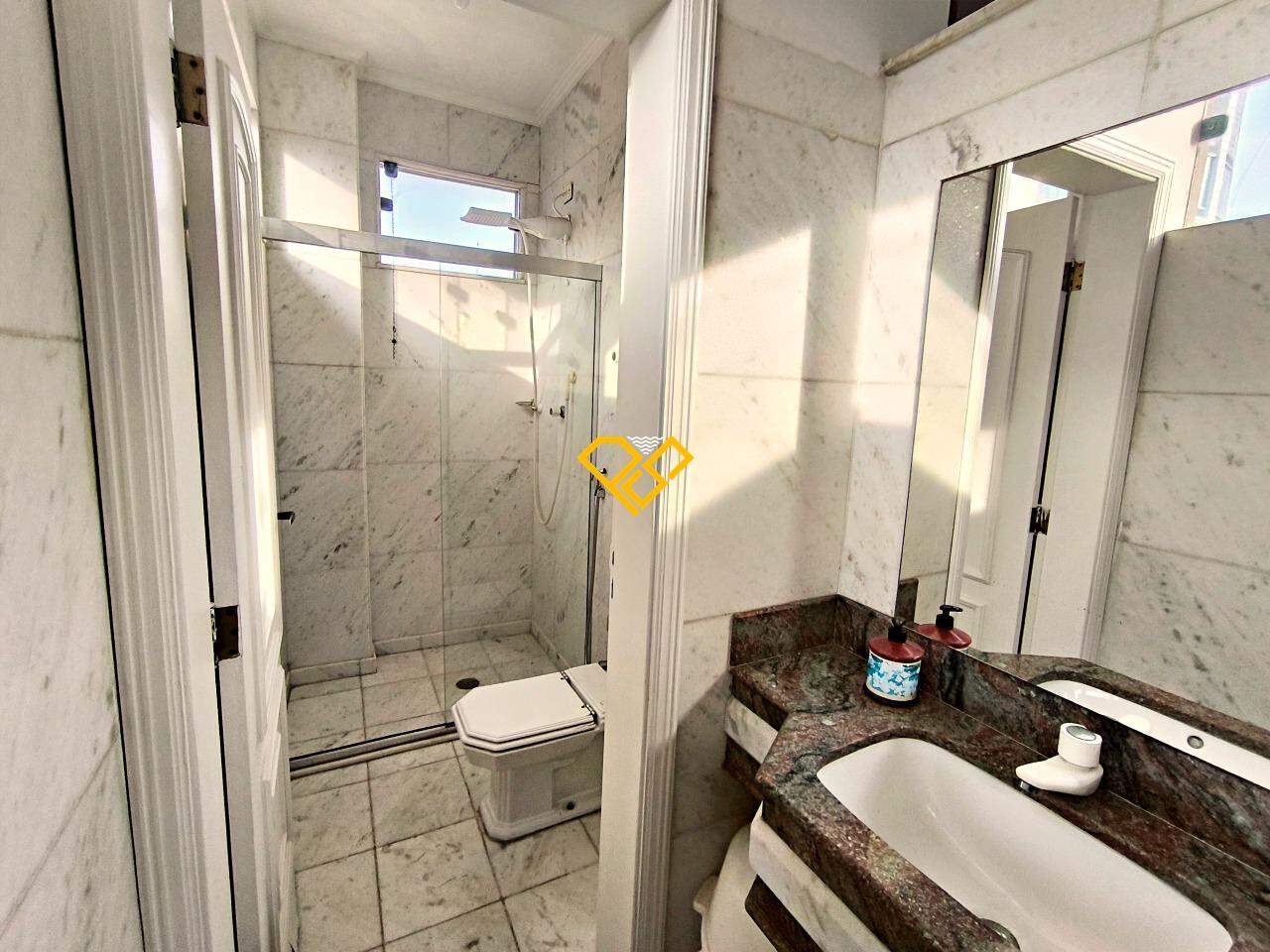 Casa à venda no Ponta da Praia: Wc do espaço gourmet