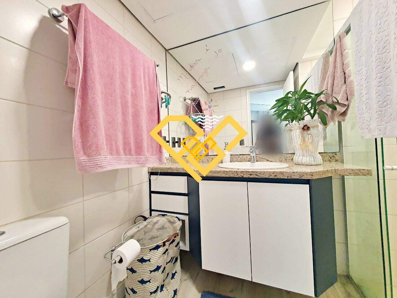 Apartamento para aluguel no Boqueirão: Wc