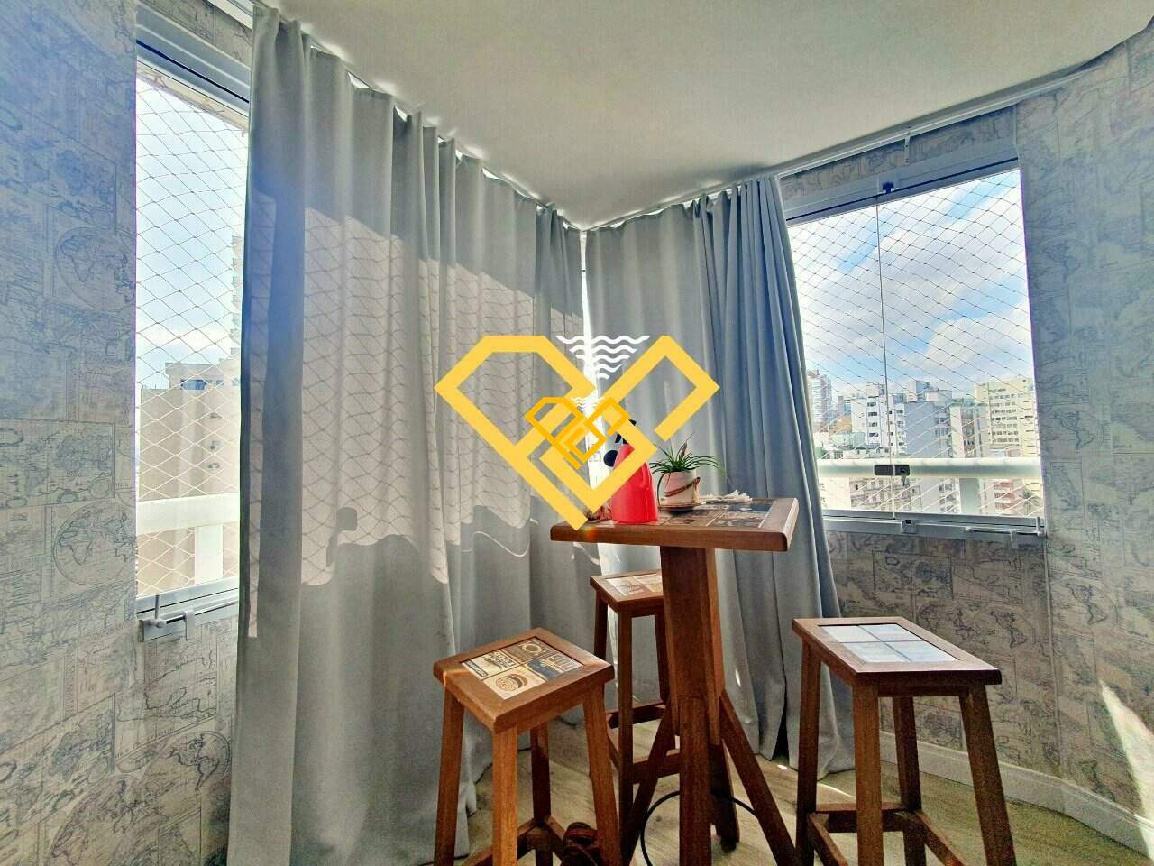 Apartamento para aluguel no Boqueirão: Varanda