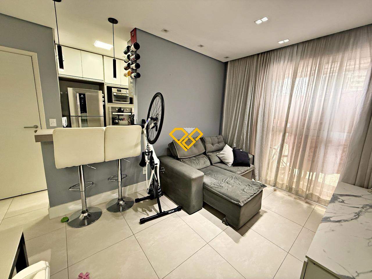 Apartamento à venda no Ponta da Praia: Sala
