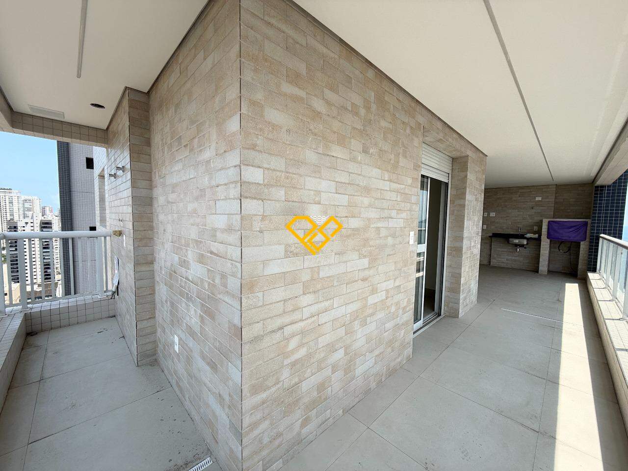 Apartamento à venda no Aparecida: Varanda