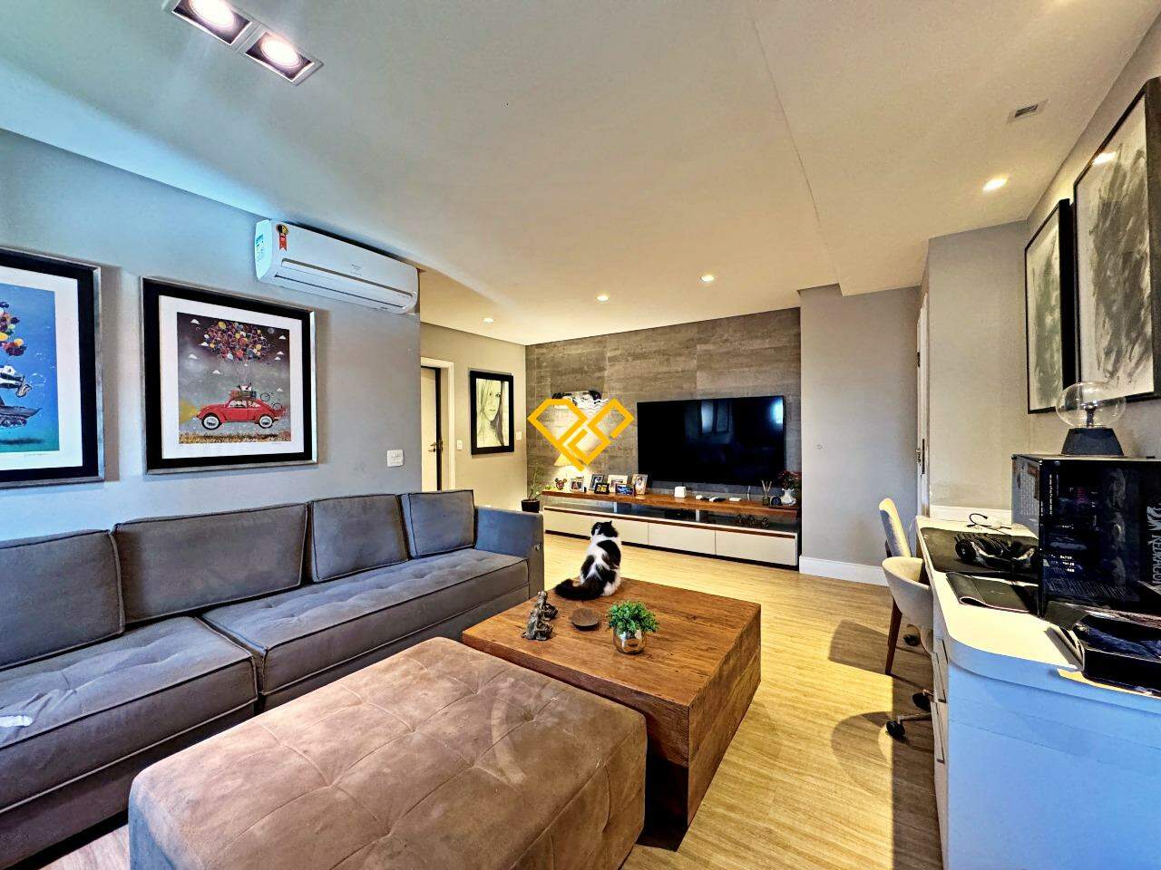 Apartamento à venda no Boqueirão: Sala de tv