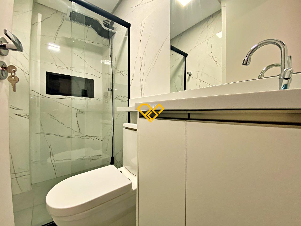 Apartamento à venda no Ponta da Praia: Wc suíte 3