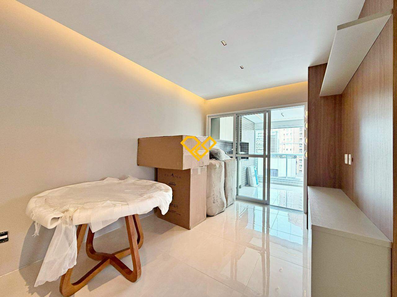 Apartamento à venda no Gonzaga: Sala