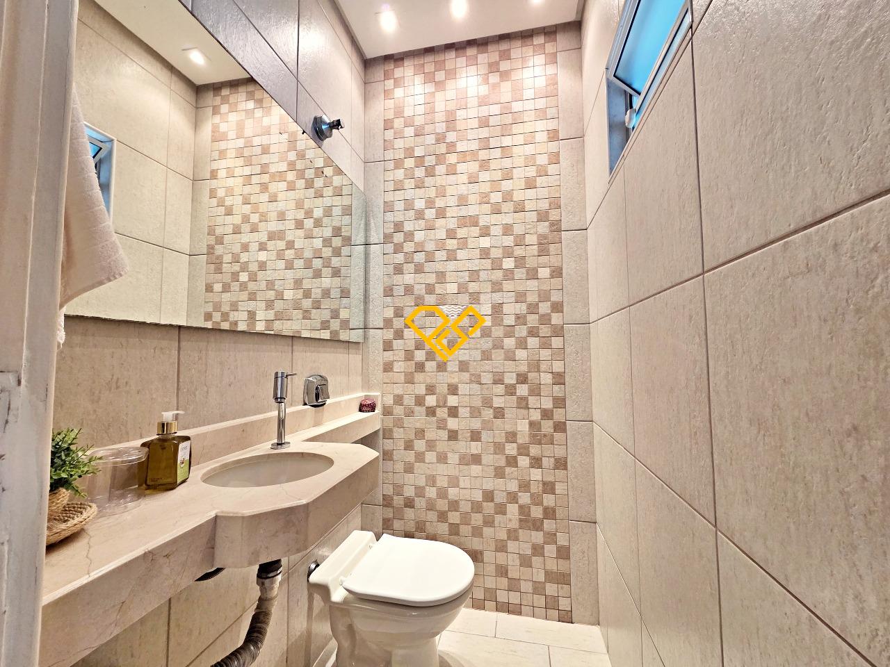 Sobrado à venda no Campo Grande: Lavabo