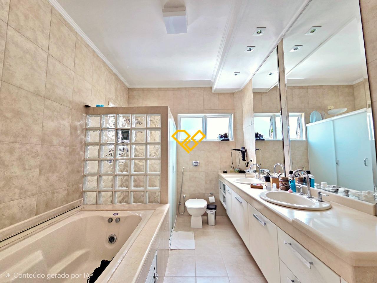 Sobrado à venda no Campo Grande: Wc suíte 1 - master