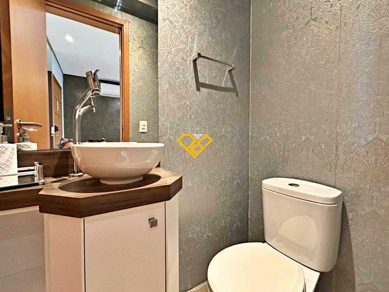 Apartamento para aluguel no Aparecida: Lavabo