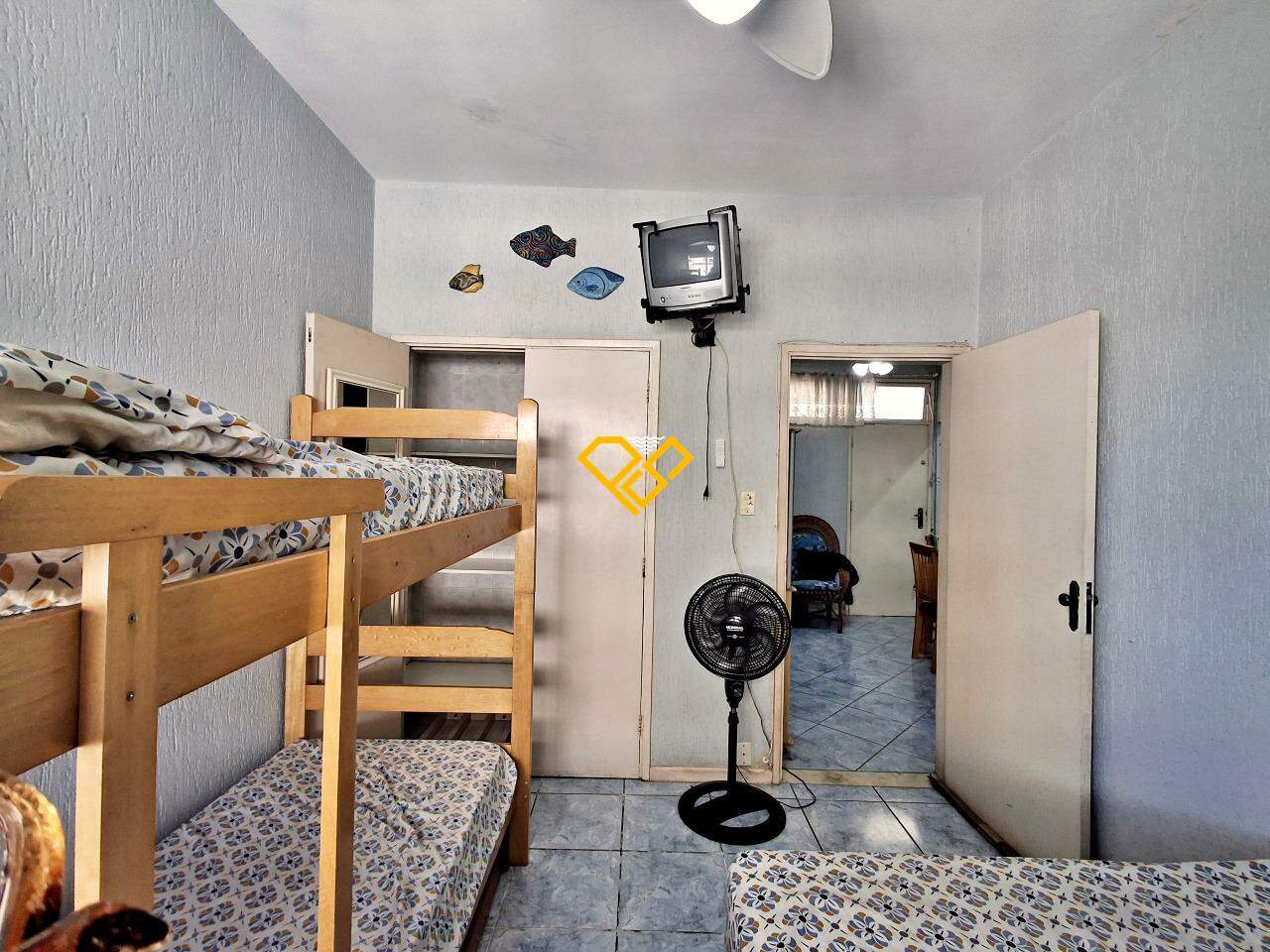Apartamento à venda no José Menino: Dormitório 1