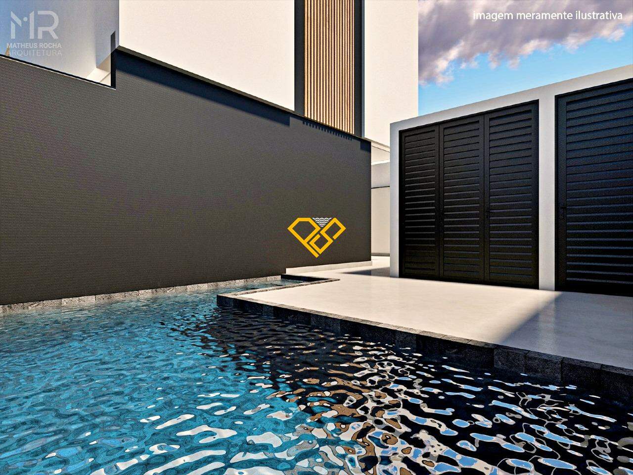 Casa à venda no Vila Belmiro: Piscina do condomínio