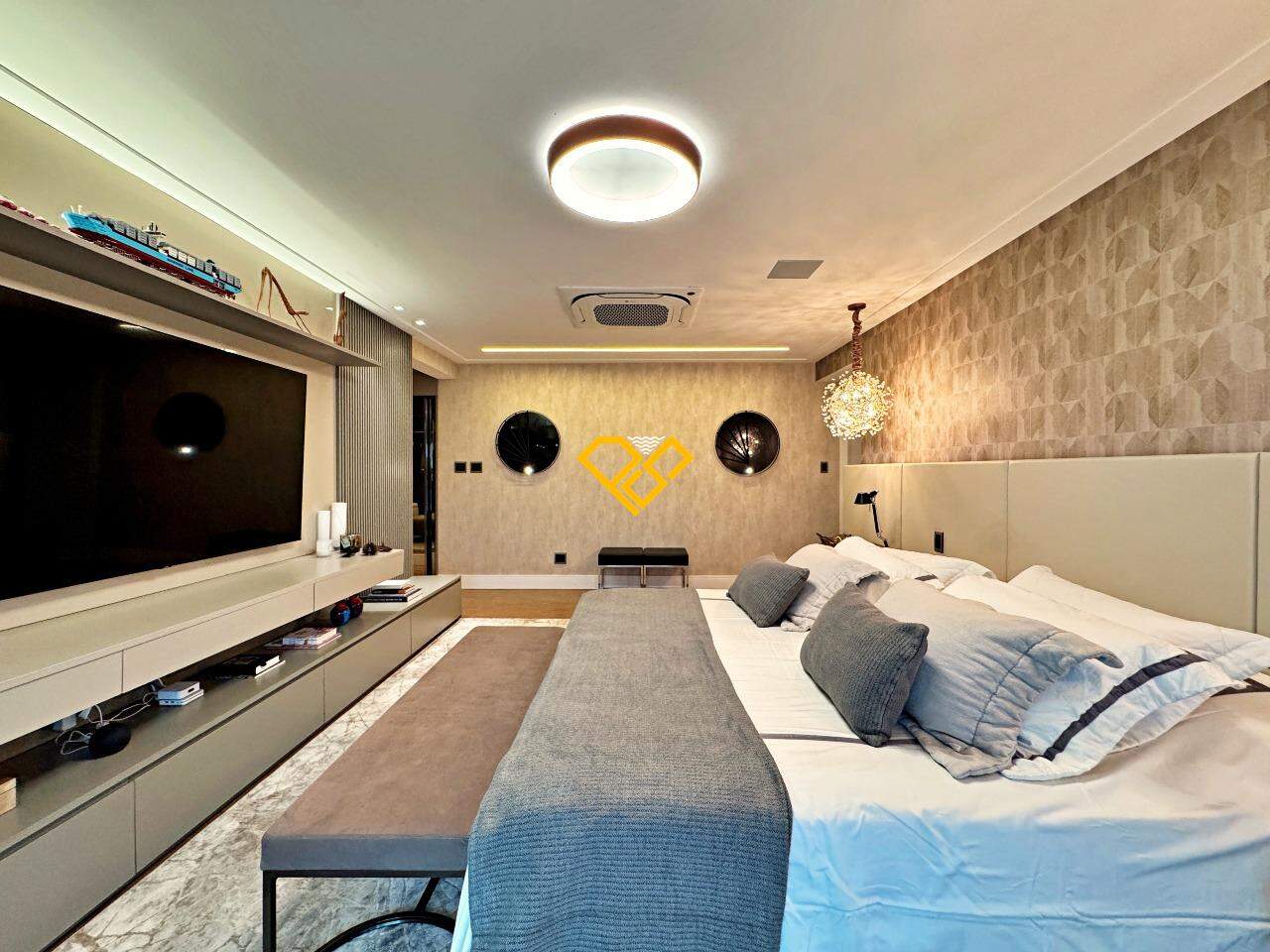 Apartamento à venda no Ponta da Praia: Suíte 1 - master