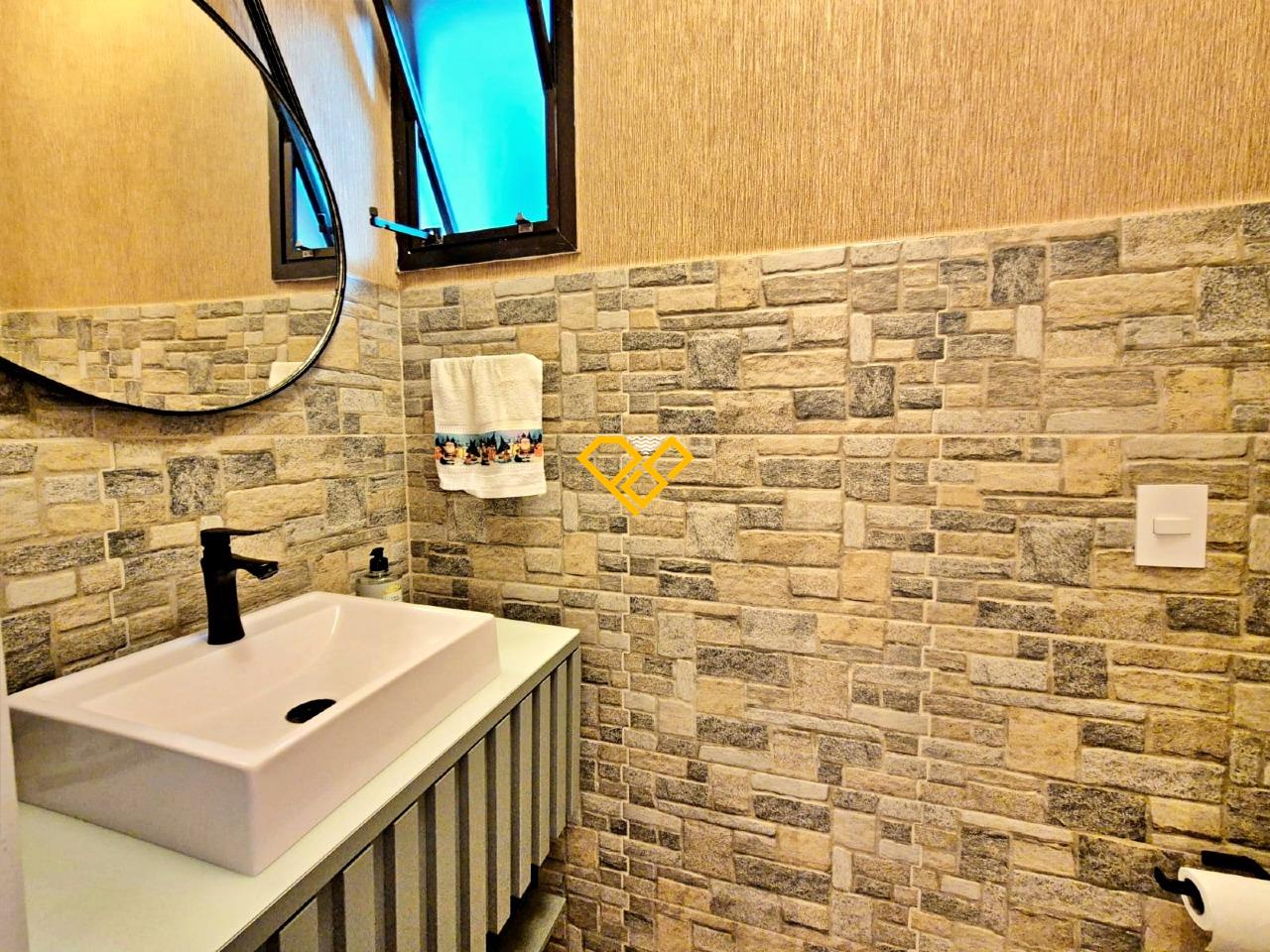 Apartamento à venda no Embaré: Lavabo