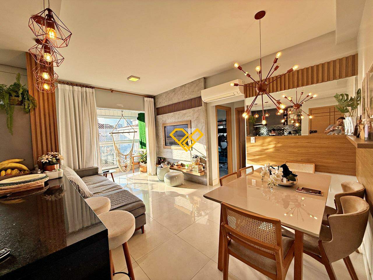 Apartamento à venda no Embaré: Sala