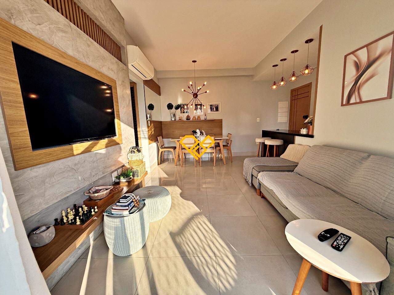 Apartamento à venda no Embaré: Sala