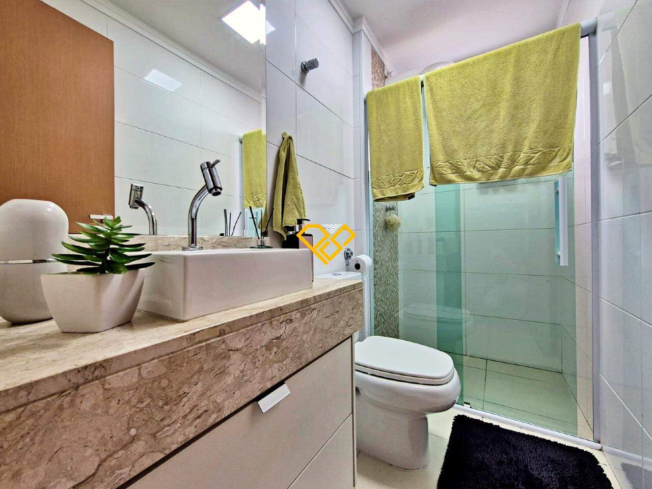 Apartamento à venda no Embaré: Wc social