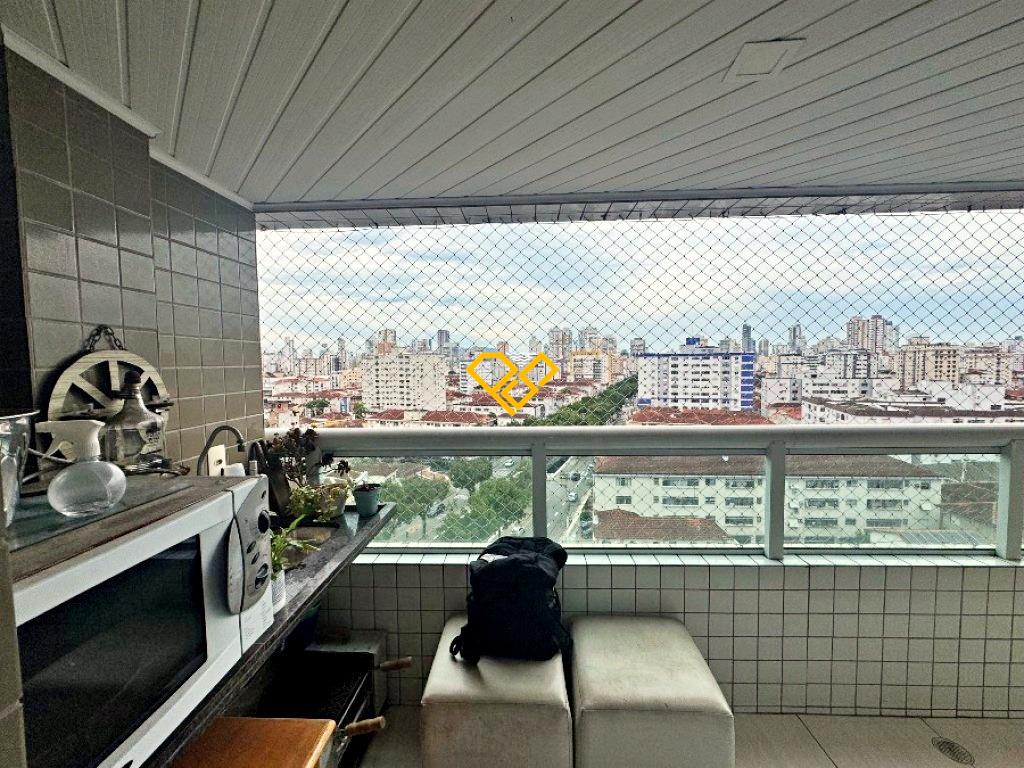 Apartamento à venda no Campo Grande: Varanda