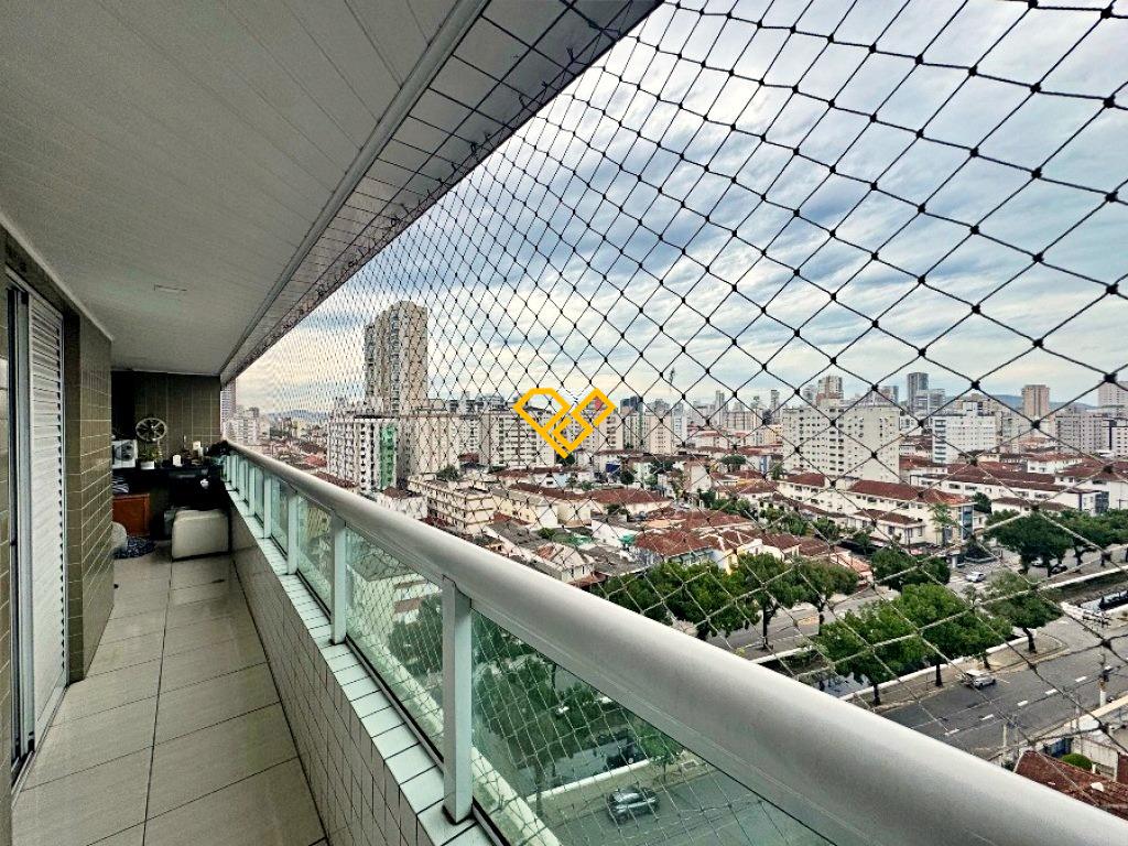 Apartamento à venda no Campo Grande: Varanda