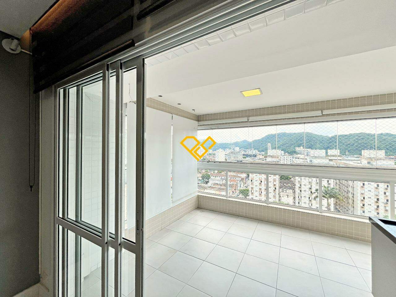 Apartamento à venda no Vila Belmiro: Varanda com churrasqueira