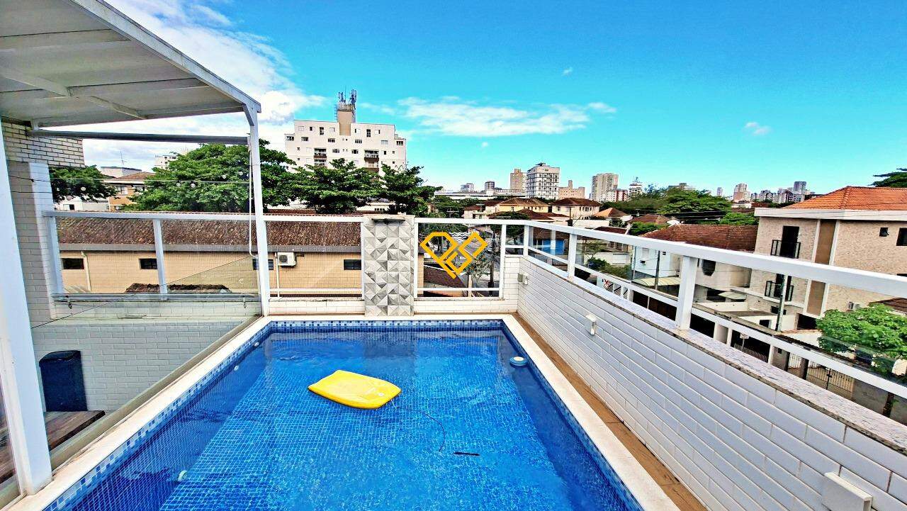 Sobreposta Alta à venda no Vila Belmiro: Piscina