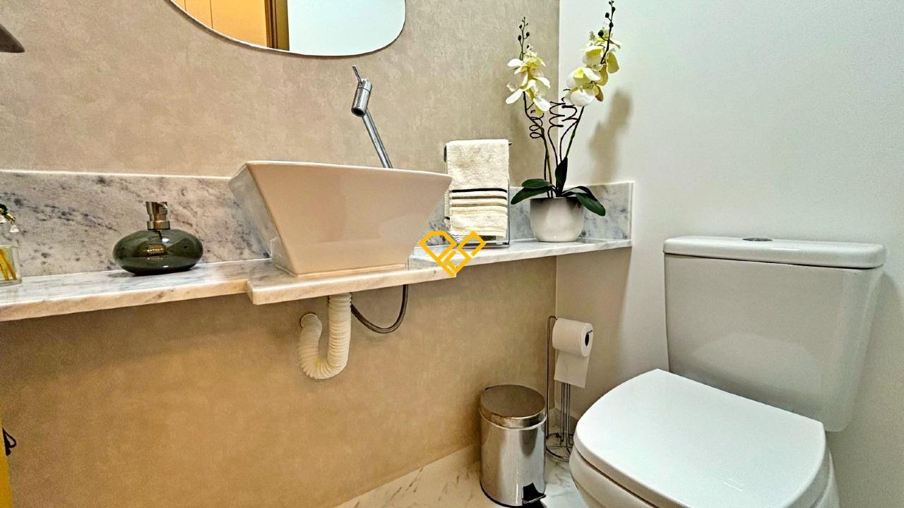 Apartamento à venda no Gonzaga: Lavabo