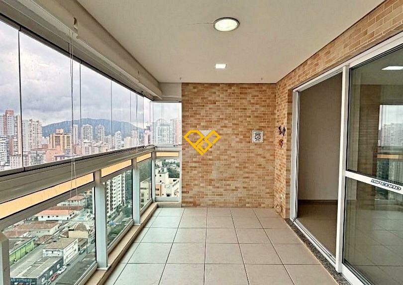 Apartamento à venda no Ponta da Praia: Varanda com churrasqueira