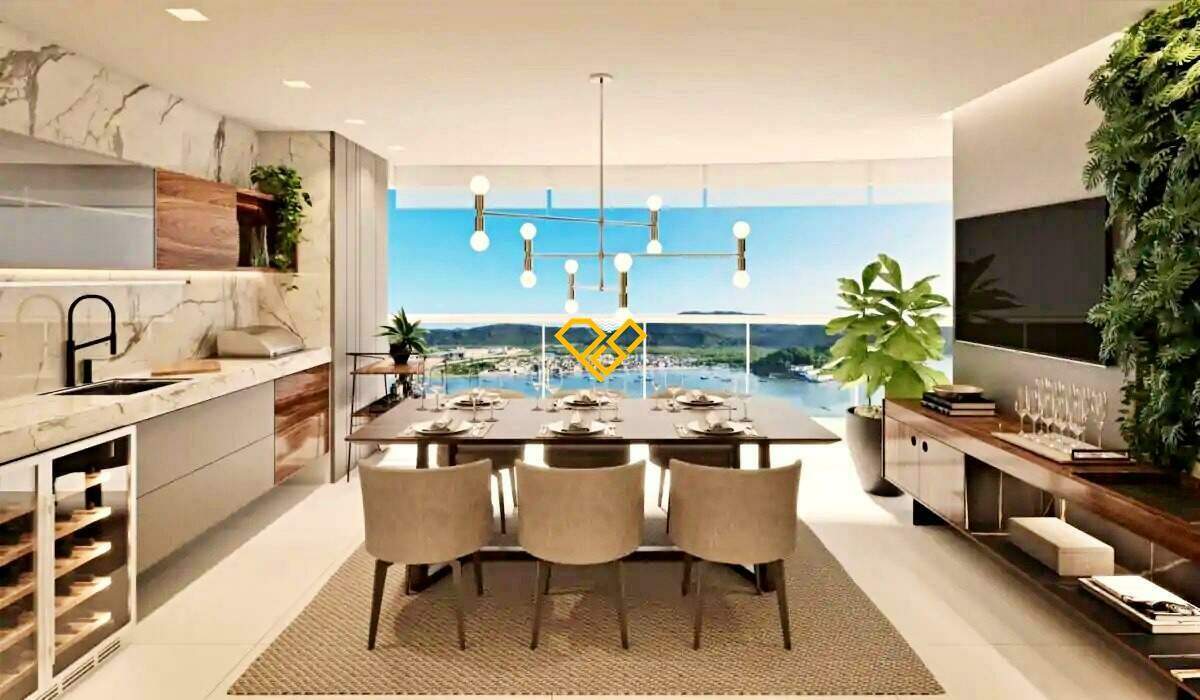 Apartamento à venda no Ponta da Praia: varanda social
