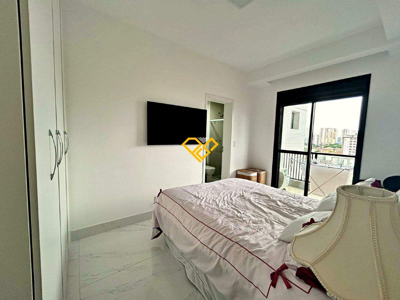 Apartamento à venda no Aparecida: Dormitório 1 - suíte