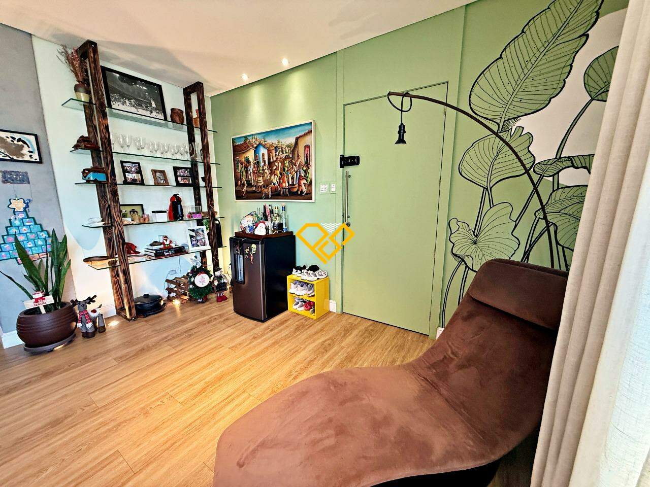 Apartamento à venda no Embaré: Sala
