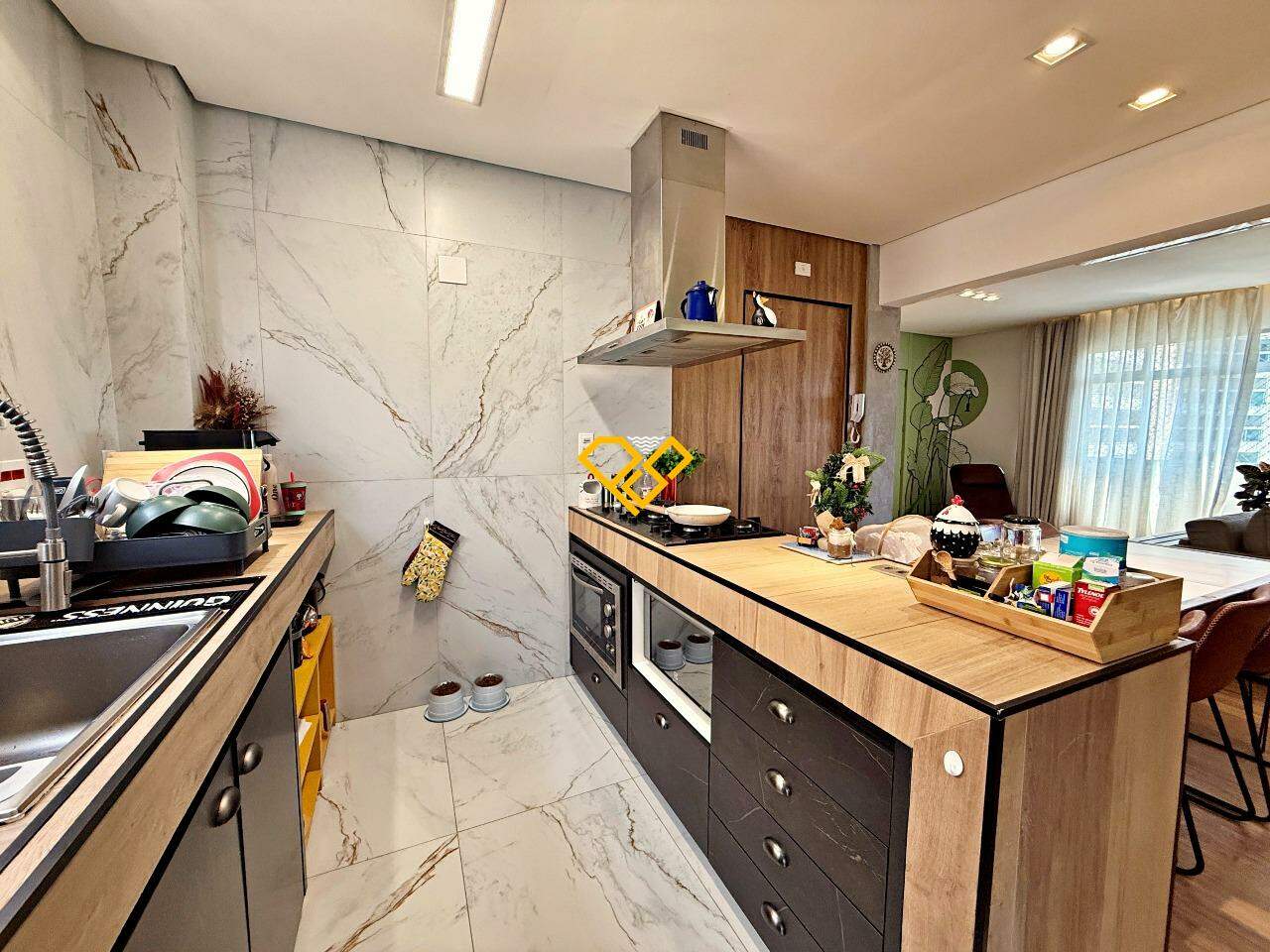 Apartamento à venda no Embaré: Cozinha