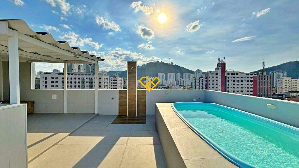 Cobertura à venda no Campo Grande: Piscina