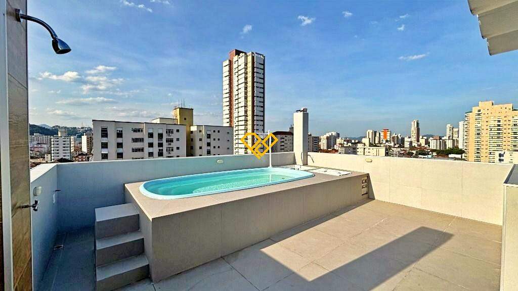 Cobertura à venda no Campo Grande: Piscina