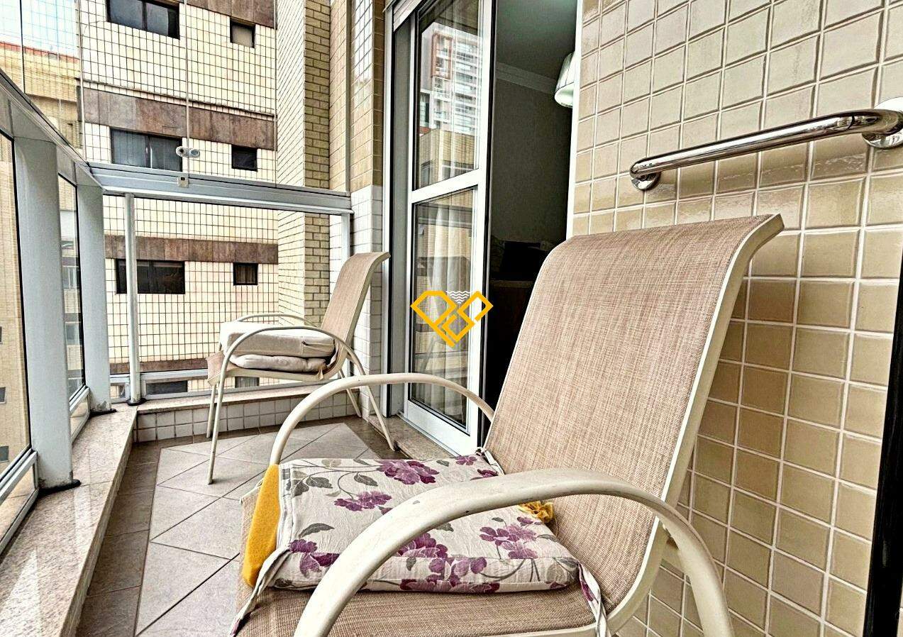 Apartamento à venda no Gonzaga: Varanda