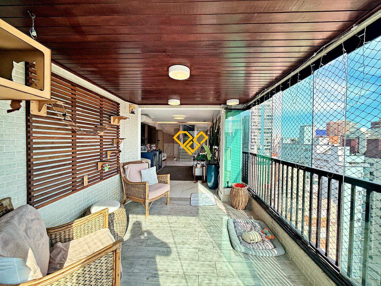 Cobertura à venda no Pompéia: Varanda Sala Inferior