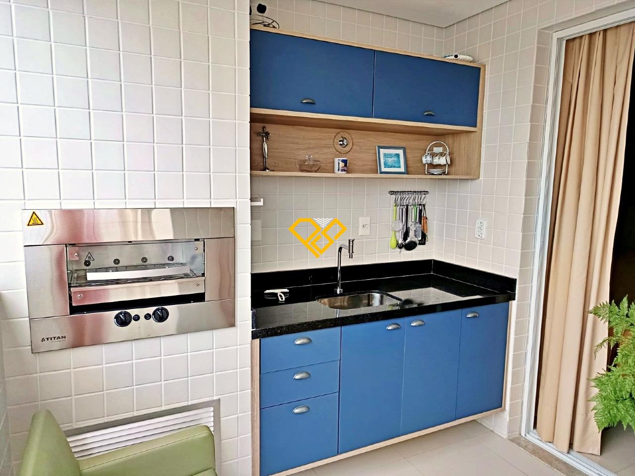 Apartamento à venda no Boqueirão: Varanda com Churrasqueira