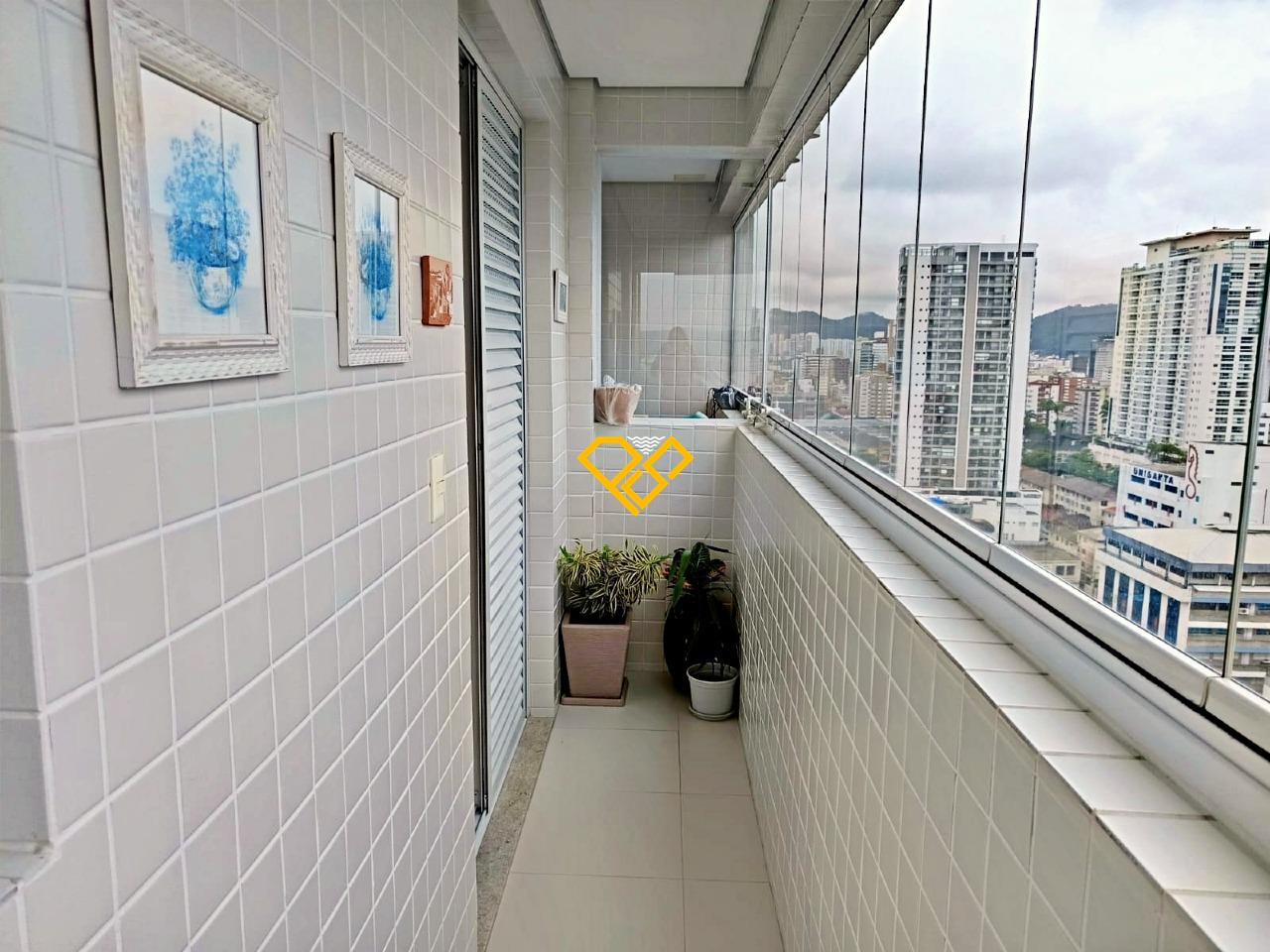 Apartamento à venda no Boqueirão: Varanda com Churrasqueira