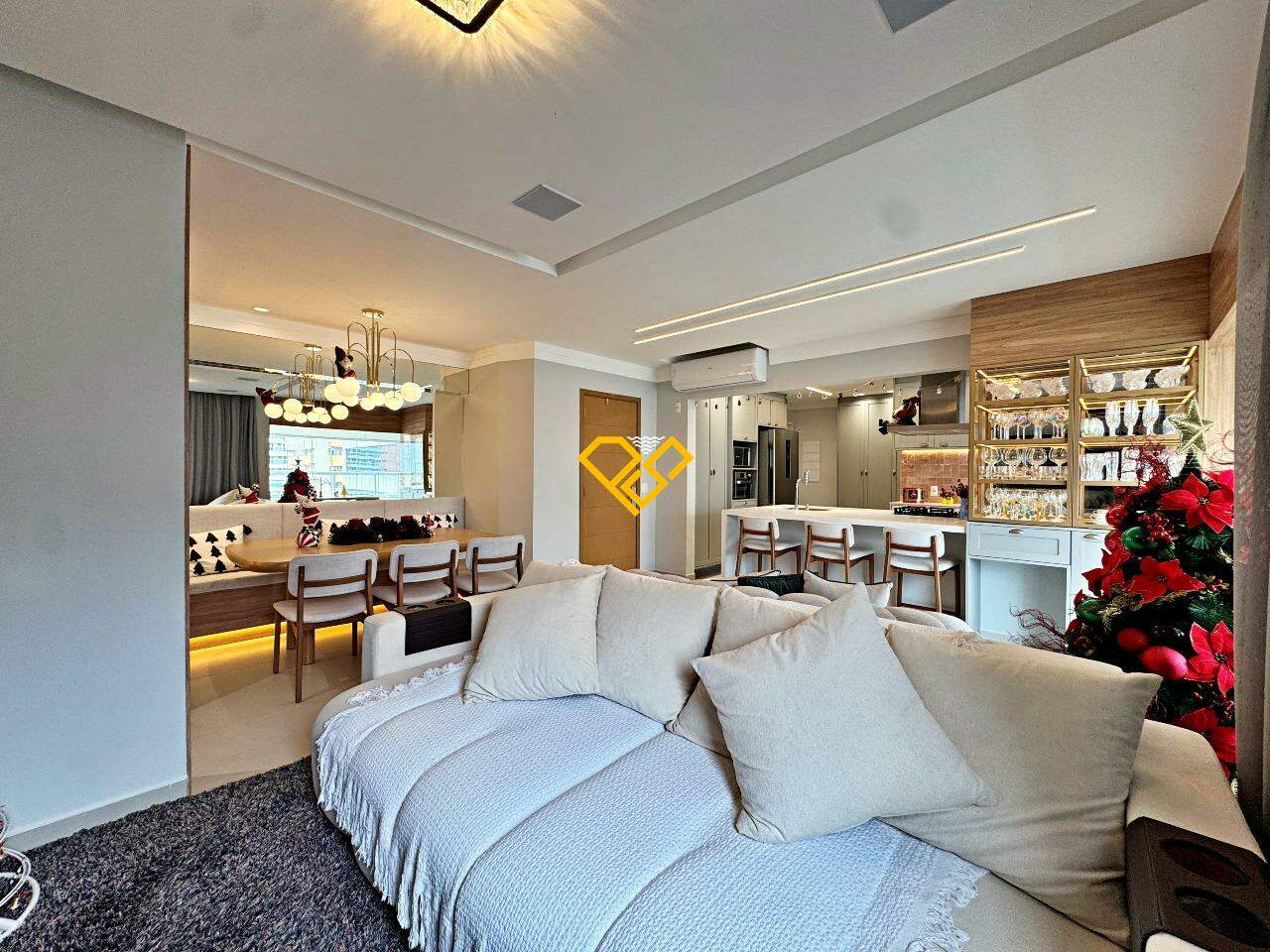 Apartamento à venda no Gonzaga: Sala