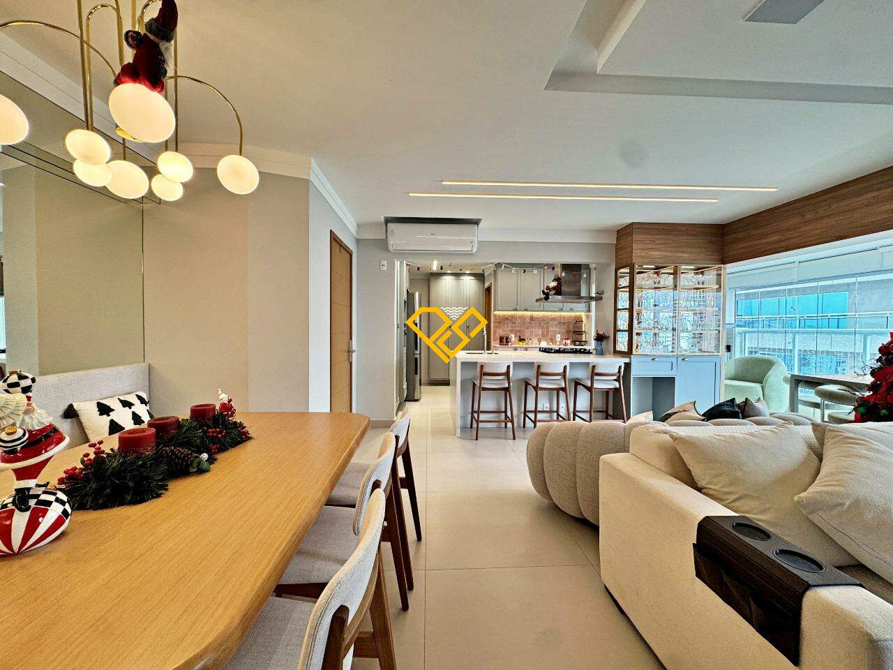 Apartamento à venda no Gonzaga: Sala