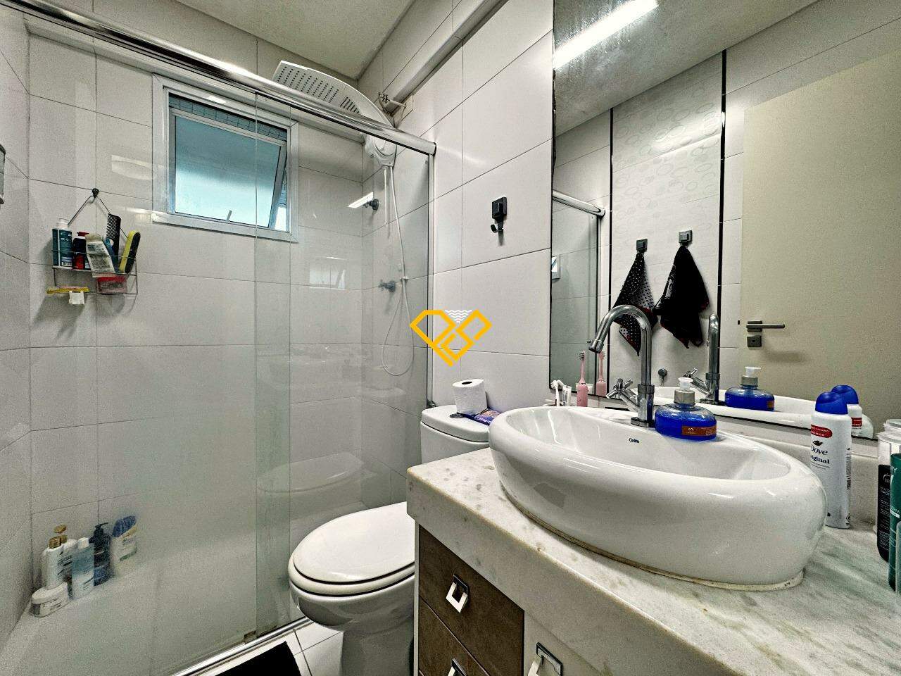 Apartamento para aluguel no Vila Mathias: Wc suíte
