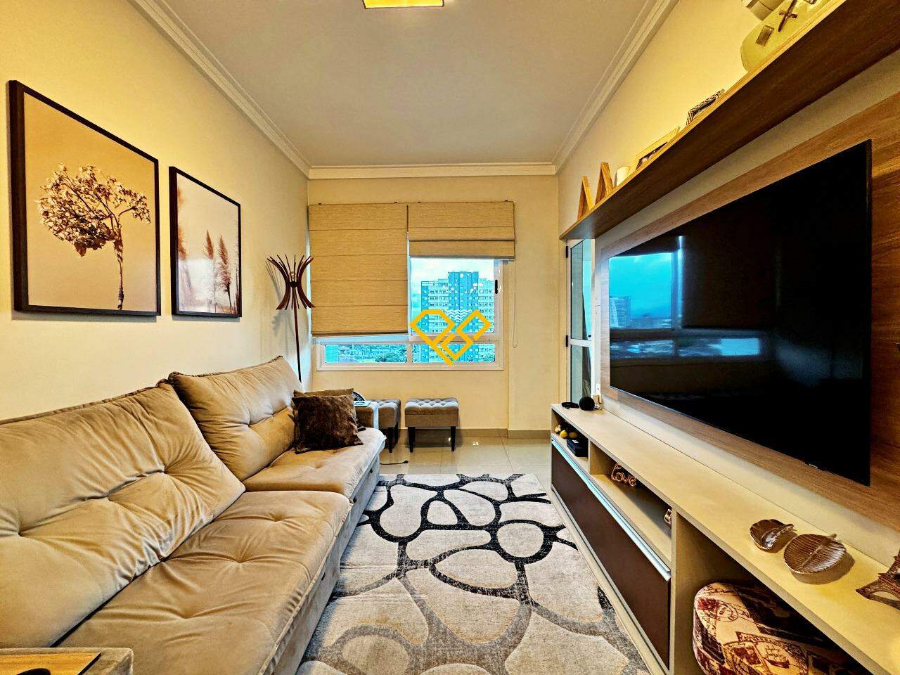 Apartamento para aluguel no Vila Mathias: Sala