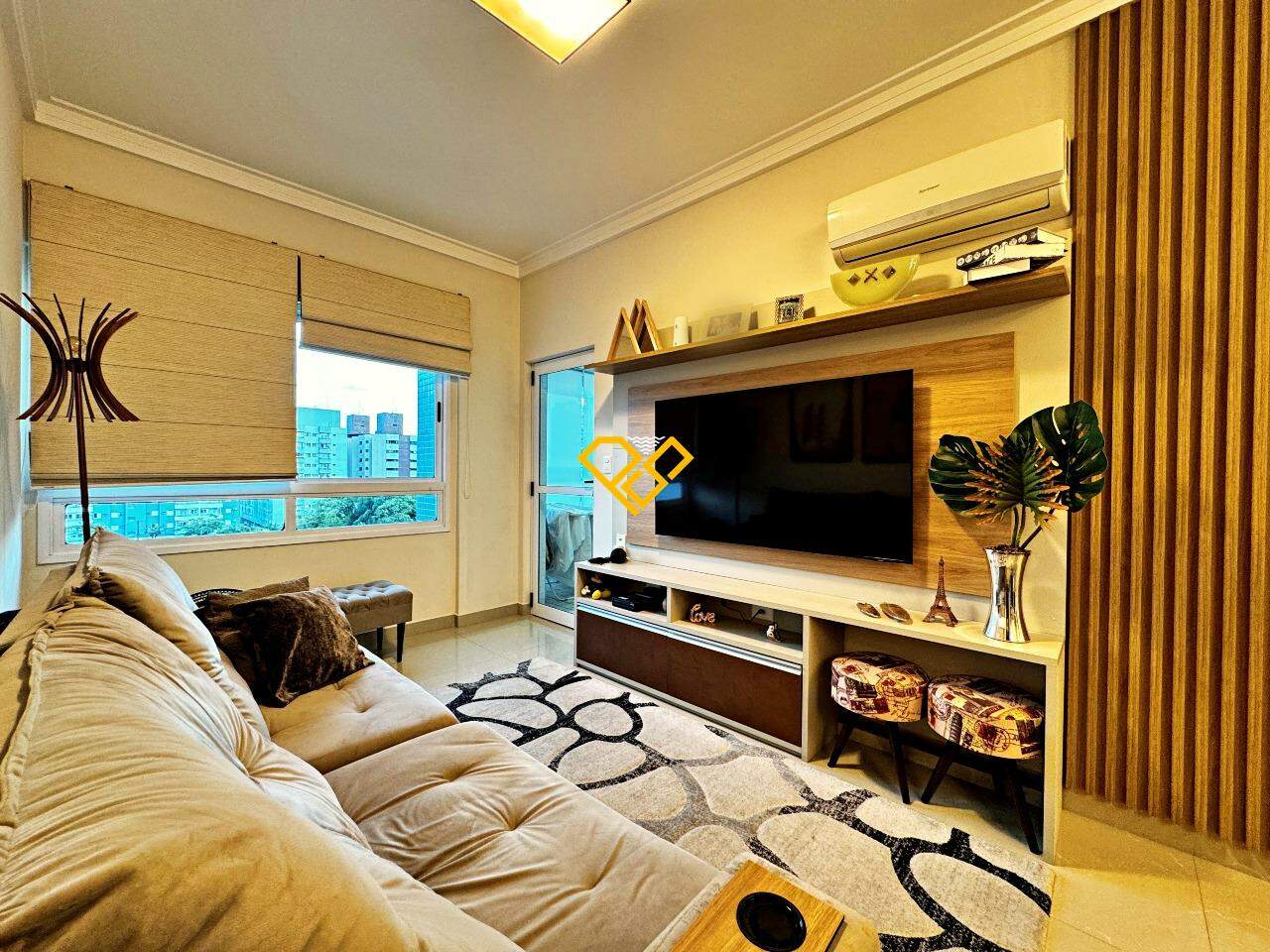 Apartamento para aluguel no Vila Mathias: Sala