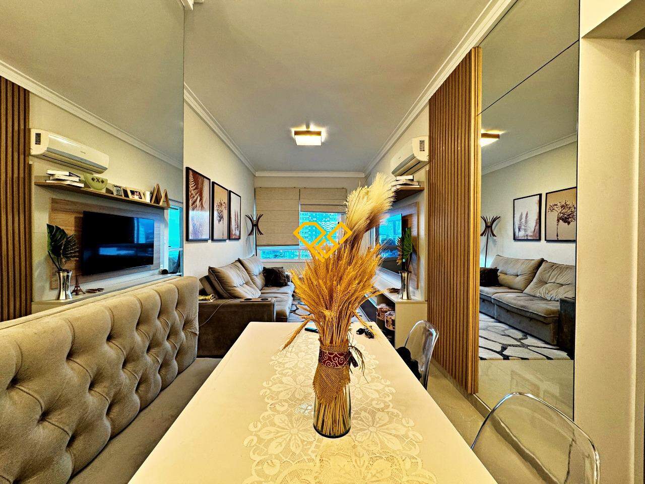 Apartamento para aluguel no Vila Mathias: Sala
