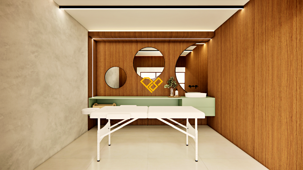 Apartamento à venda no Embaré: Sala de Massagem