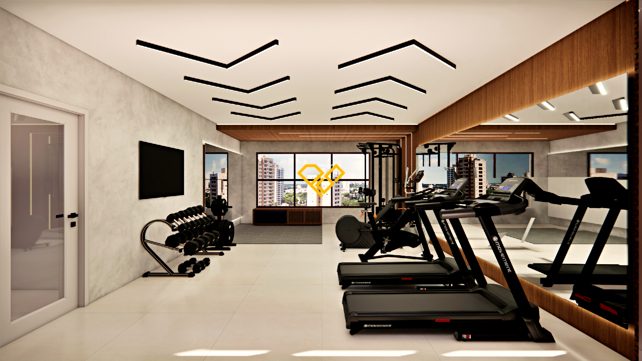 Apartamento à venda no Embaré: Academia