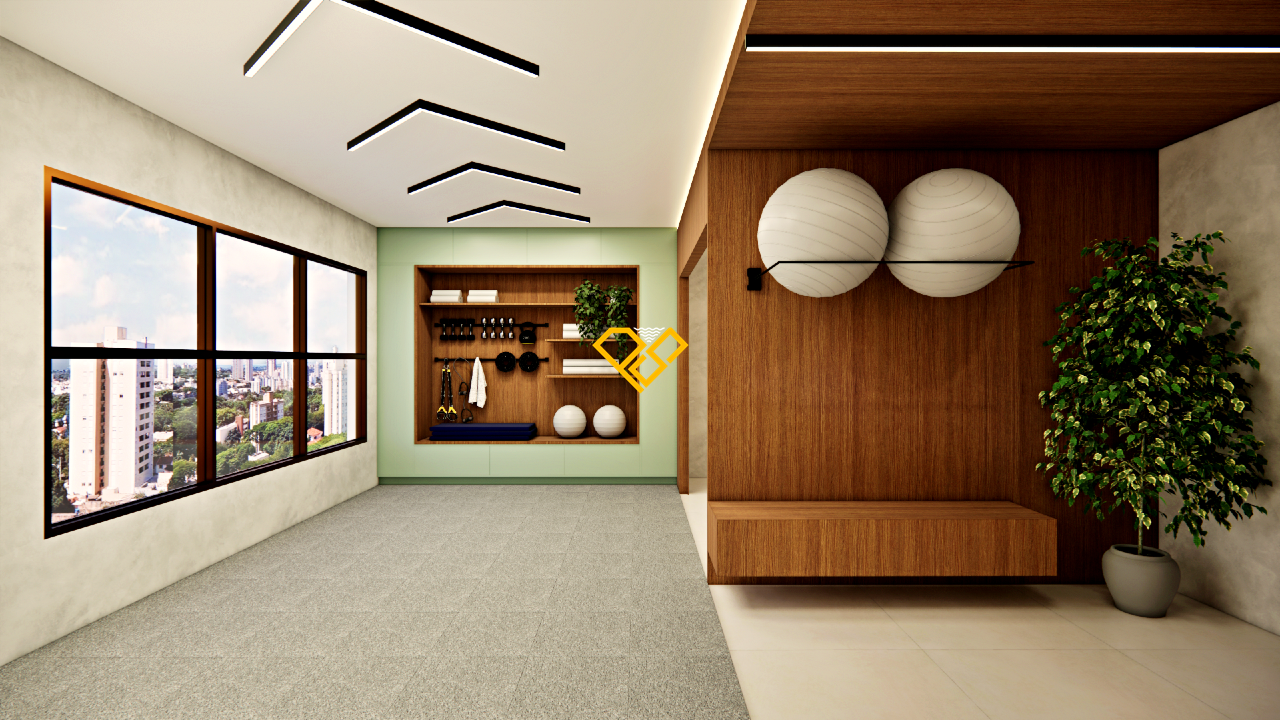 Apartamento à venda no Embaré: Pilates