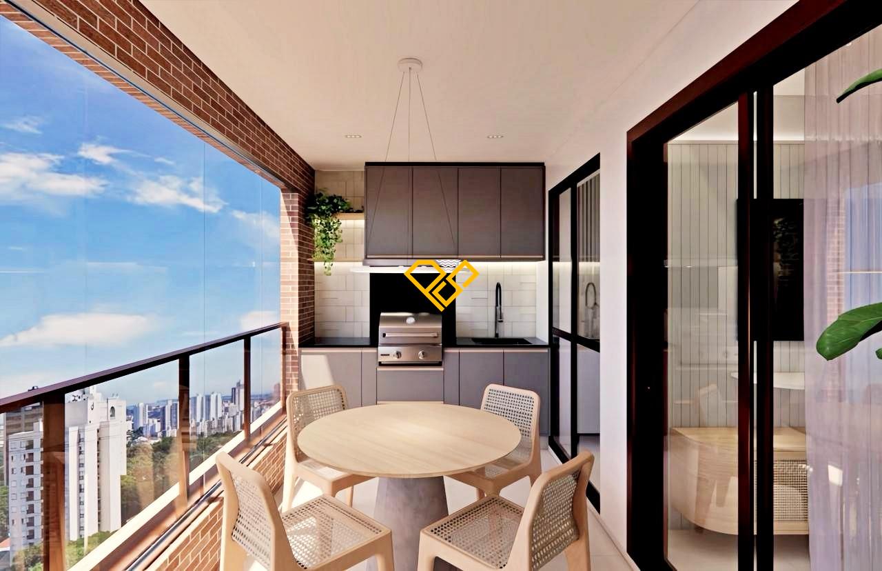 Apartamento à venda no Embaré: Varanda