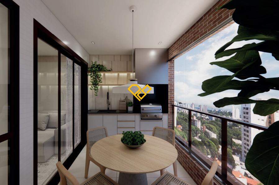 Apartamento à venda no Embaré: Varanda